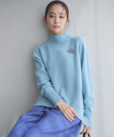 組曲 【8色展開・WEB限定】ウールカシミヤミックス ハイネック ニット