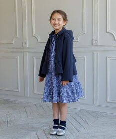 組曲 KIDS 【110-140㎝】【撥水】フリル マウンパ