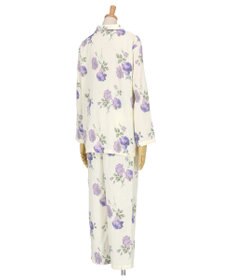 Wing パジャマ 長袖 長ズボン 綿100%(本体) 二重ガーゼ レディース EP5073 ウイング／ワコール