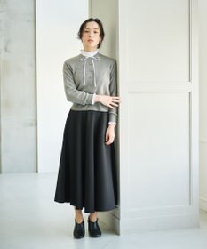 #Newans 【カシミヤ混】コンパクトニットカーディガン