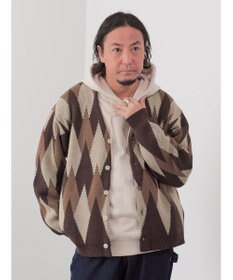 CRAFT STANDARD BOUTIQUE 【男女兼用】アーガイル柄カーディガン