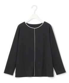 ICB L 【洗える】ジョーゼットジャージー プルオーバー