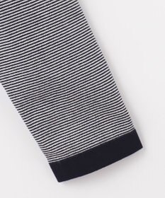 JOSEPH ABBOUD MOUNTAIN 【WEB限定・SPACE/チクチクしない/イージーケア/3シーズン対応】 SNOWYボーダーニットＴシャツ