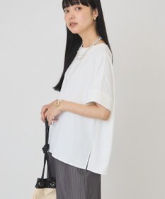 AMERICAN HOLIC 【予約】【WEB限定】イージーケア+接触冷感バックタック半袖プルオーバー