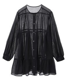 AMERICAN HOLIC シアーティアードロングブラウス
