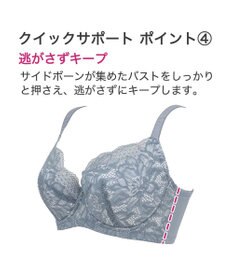 BRADELIS New York 【BRADELIS New York / コンパクト補整ブラ】クイックサポートブラ22A1
