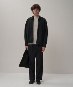 ATON LIGHT TC GABARDINE | ウォッシュドハリントンジャケット - UNISEX