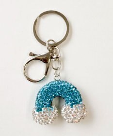 WEGO キラキラレインボーキーホルダー