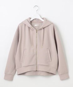 Feroux 【洗える】バックフリル ダンボールパーカー