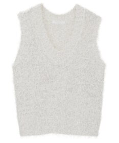 Green Parks フェザーヤーンニットベスト