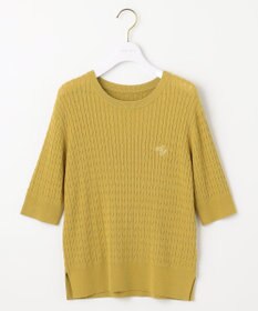 ANY SIS ケーブルニット プルオーバー