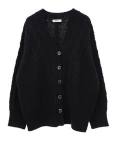 earth music&ecology アンチピリングケーブルカーディガン