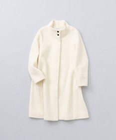 組曲 スタンドカラーシャギーコート