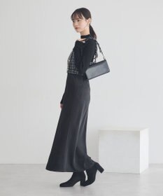 earth music&ecology ストレッチサテンスカート