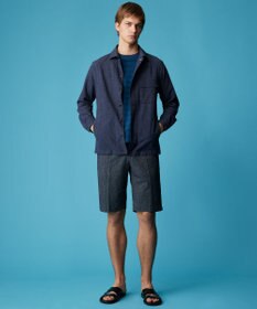 JOSEPH ABBOUD 【洗える・麻混】クールリネン シャツ