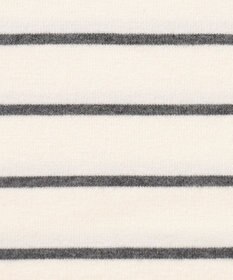 JOSEPH ABBOUD MOUNTAIN 【WEB限定・SPACE/チクチクしない/イージーケア/3シーズン対応】 SNOWYボーダーニットＴシャツ