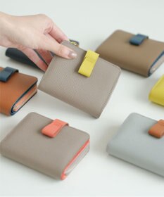 Atelier nuu 日本製 noble L字ファスナー二つ折りウォレット