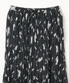 ANY アートドットプリントスカート