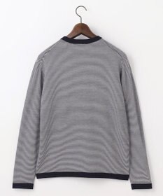 JOSEPH ABBOUD MOUNTAIN 【WEB限定・SPACE/チクチクしない/イージーケア/3シーズン対応】 SNOWYボーダーニットＴシャツ
