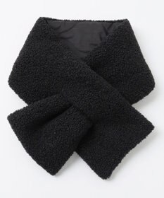 ANY L 【マフラー付き】キルトリバーシブルコート