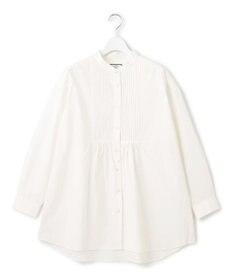 J.PRESS YORK STREET 【WOMEN】コットンバンドカラー ブラウス