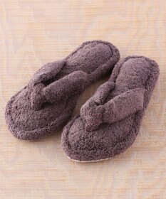 UCHINO タオルサンダルスリッパ「リラックス」【Mサイズ23-25cm】洗えるスリッパ