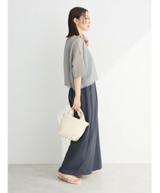 Green Parks シアーきらきらニットプルオーバー