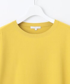 自由区 【WEB限定カラーあり・接触冷感・UVカット】クレープストレッチドルマン ニット