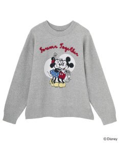 Green Parks ミッキー＆フレンズ／ジャガードニットプルオーバー