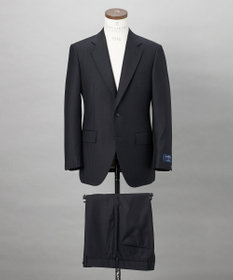 ゼニア TRAVELLER グレー セットアップスーツ 日本製 オンワード樫山 ZEGNA/ゼニア】TRAVELLER スーツ_グレーストライプ / GOTAIRIKU