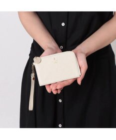 LANVIN en Bleu メラニー キーリング付きマルチケース