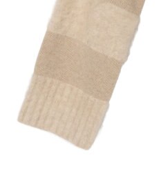 JOSEPH ブラッシュドストライプニット