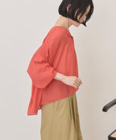 AMERICAN HOLIC スキッパーギャザーブラウス