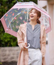 ANY SIS 【WEB限定】モッズギャザー レインコート