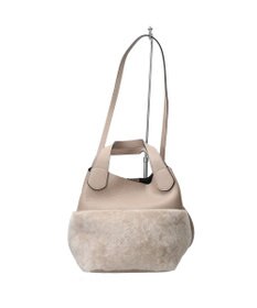 INTER-CHAUSSURES 【RIPANI】ムートンコンビハンドバッグ