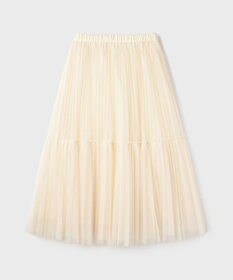 GRACE CONTINENTAL チュールティアードスカート