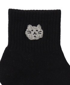 WEGO モコモコアニマルアンクルパイルソックス