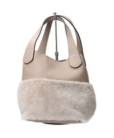 INTER-CHAUSSURES 【RIPANI】ムートンコンビハンドバッグ