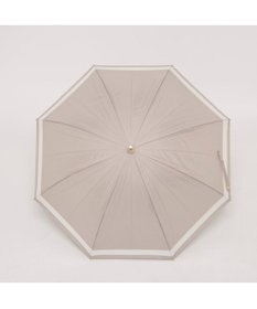 UNBILLION カシュネ cachenez / 【晴雨兼用】【日傘】UV カット率99％以上 PU切り継ぎボーダーバルーンショートパラソル