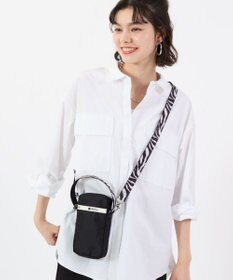 LeSportsac TH MINI CROSSBODY/ノワールゼブラ