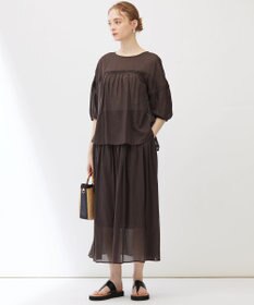 23区 【Indian Factory】コットンボイル ブラウス