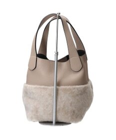 INTER-CHAUSSURES 【RIPANI】ムートンコンビハンドバッグ