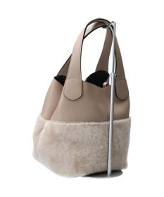 INTER-CHAUSSURES 【RIPANI】ムートンコンビハンドバッグ