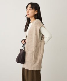 CRAFT STANDARD BOUTIQUE Ｖネックオーバーサイズニットベスト