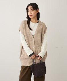 CRAFT STANDARD BOUTIQUE Ｖネックオーバーサイズニットベスト