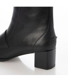 ing <ing>スクエアトゥローファーブーツ