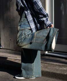 WEGO ヴィンテージウォッシュバギーカーゴパンツ