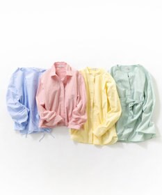 23区 【Oggi4月号掲載/洗える】CANCLINI バンドカラー シャツ