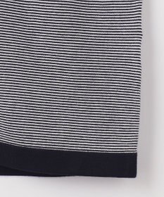 JOSEPH ABBOUD MOUNTAIN 【WEB限定・SPACE/チクチクしない/イージーケア/3シーズン対応】 SNOWYボーダーニットＴシャツ