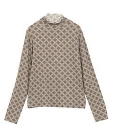 earth music&ecology 【吸湿発熱】あったかフェミニンインナー(シアーハイネック)